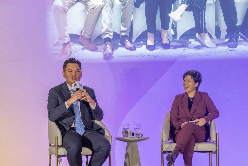 CUHK EMBA Annual Conference and Dinner 2025 Andy Ann NDN Group Chairman YAS Amy Chan Jockey Club